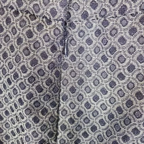 Kasper Dress Pencil Skirt Size 12 gray black geometric print lined - Picture 5 of 8